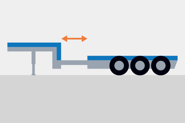 Step Deck Trailer - Extendable